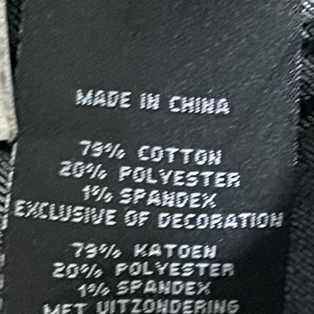 Harley Davidson black skinny jeans Size 4‎ - Picture 8 of 8
